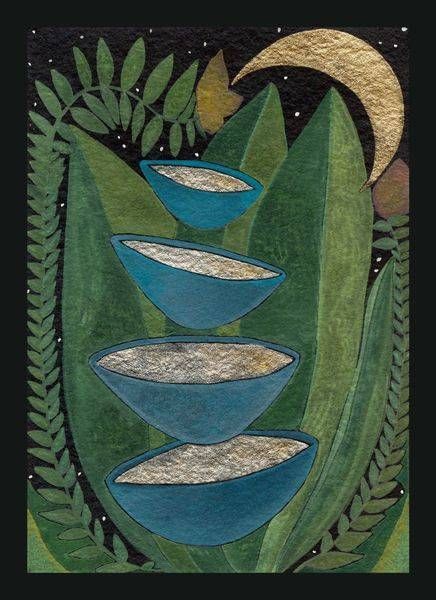 Tarot An La 4 Of Cups Art | Gango Custom Printing
