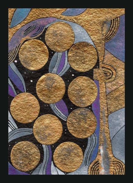 Tarot An La 10 Of Pentacles Art | Gango Custom Printing