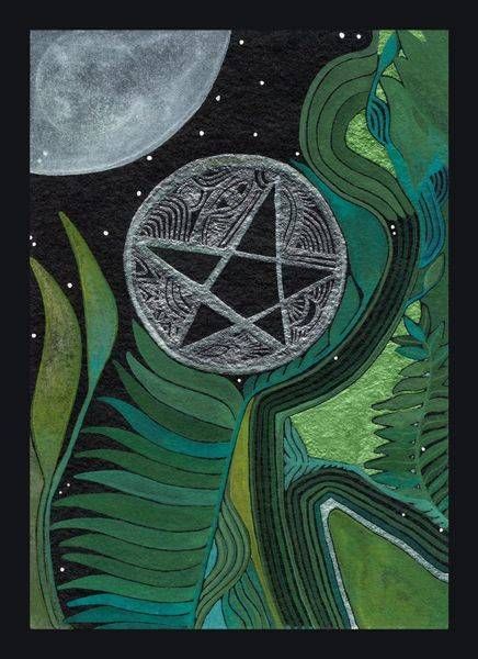 Tarot An La Knight Of Pentacles Art | Gango Custom Printing