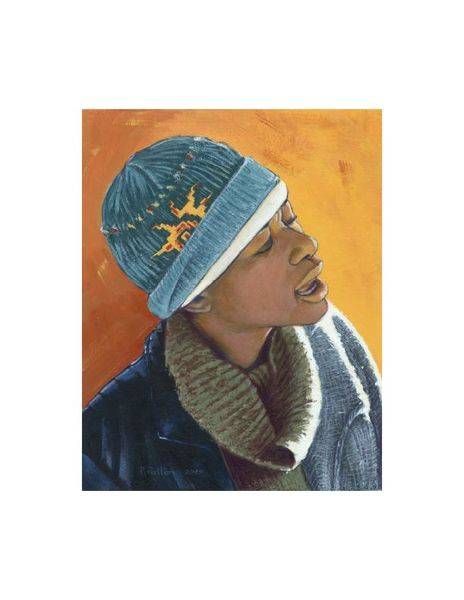 Pntg Because You Are My Help 5.5x7 On 8.5x11 Art | Gango Custom Printing