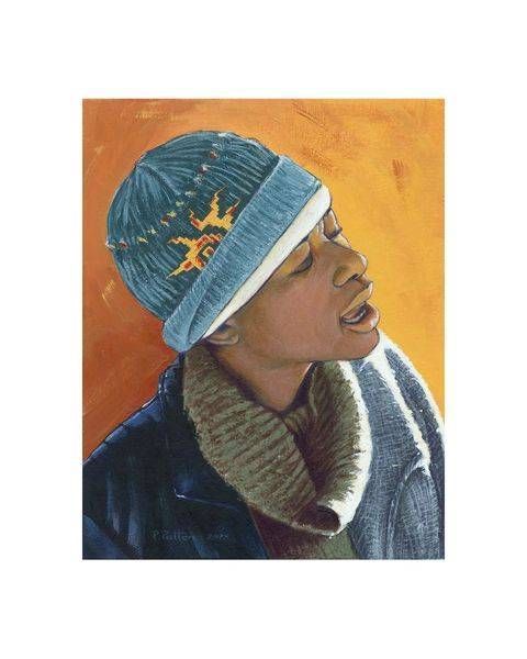 Pntg Beacause You Are My Help 11x14 On 16x20 Art | Gango Custom Printing