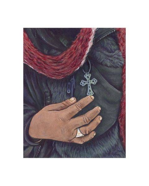Pntg Hidden In My Heart 11x14 On 16x20 Art | Gango Custom Printing