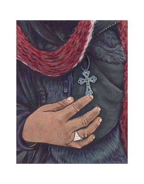 Pntg Hidden In My Heart 8.5x11 On 11x14 Art | Gango Custom Printing