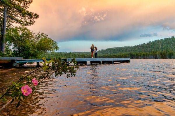Donner Lake Sunset 90