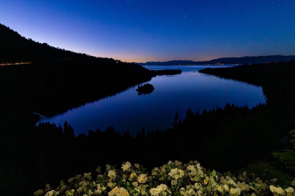 Emerald Bay At Night 3 Photography Art | Scott Shots Photography