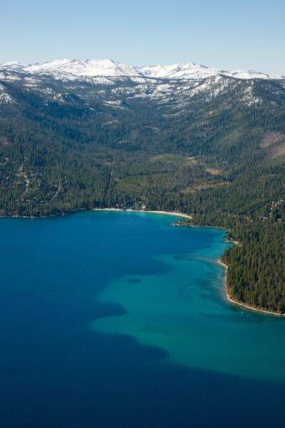 Meeks Bay, Lake Tahoe Aerial