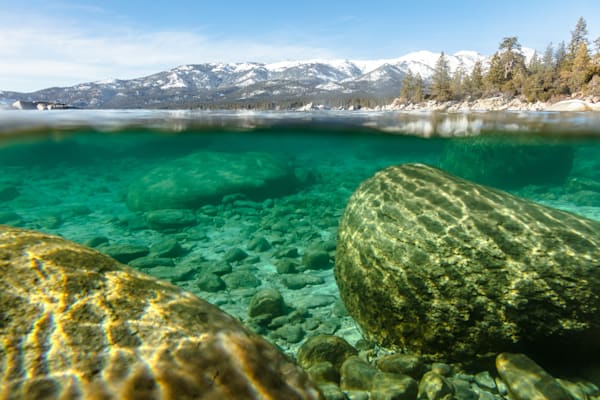 Boulders Under Lake Tahoe 1