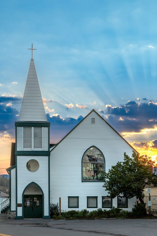 Church in Downtown Truckee 2
