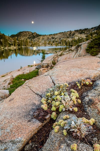 Full Moon Above Paradise Lake 1