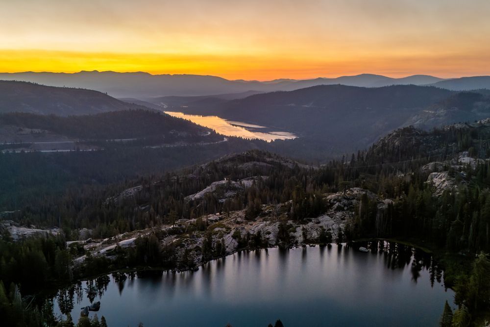 Flora Lake at Sunrise 1