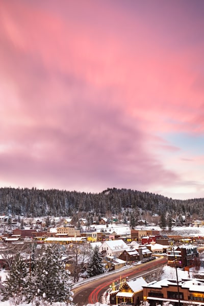 Downtown Truckee Sunset 2