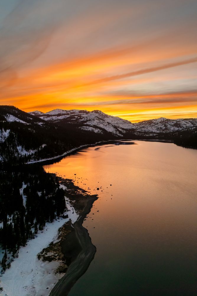 Donner Lake Aerial 12