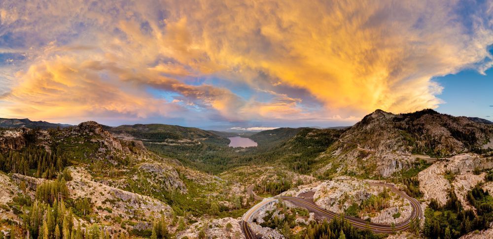 Donner Lake Sunset 84