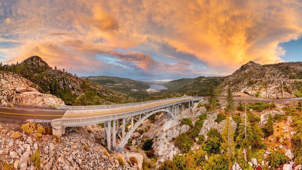 Donner Lake Sunset 85