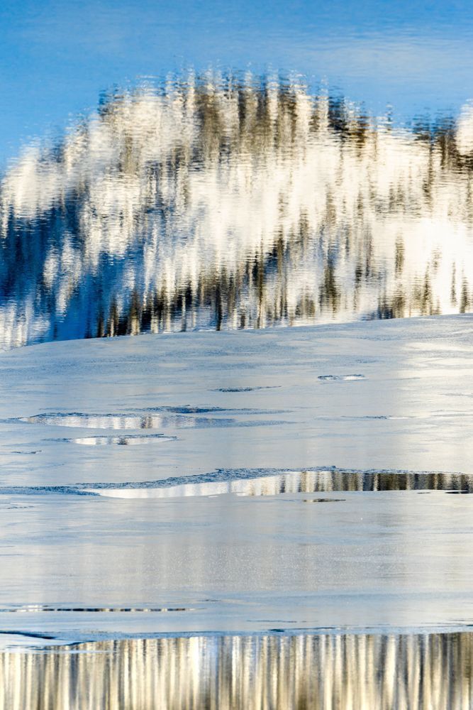 Donner Lake Surface Abstract 1