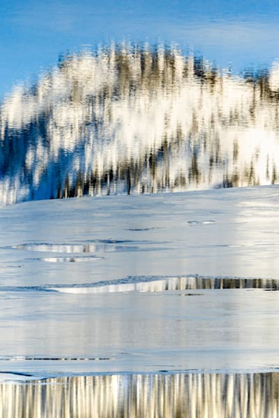 Donner Lake Surface Abstract 1