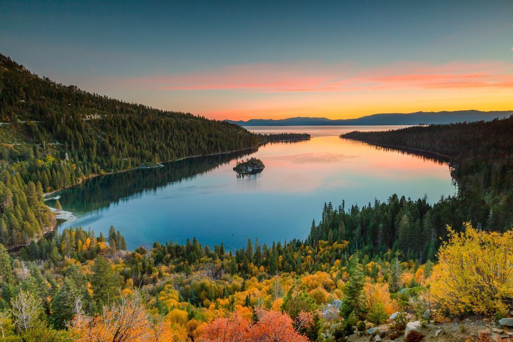 Emerald Bay in Autumn 2