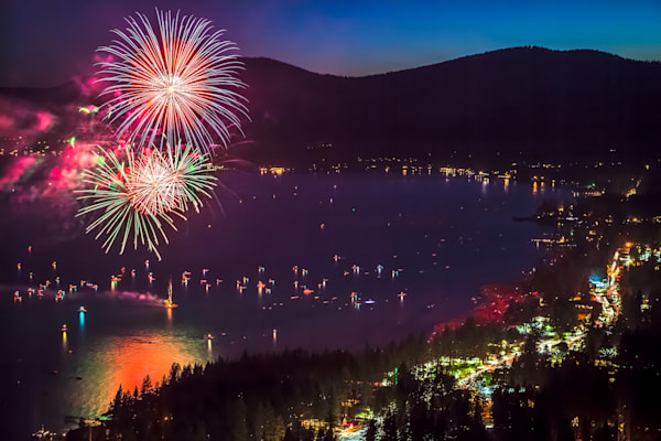 Kings Beach Fireworks 1