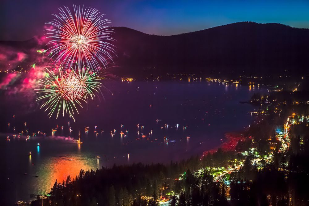 Kings Beach Fireworks 1