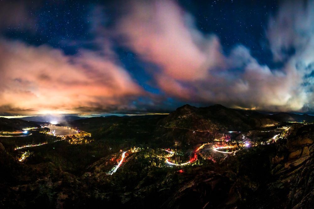 Old Hwy 40 At Night 2
