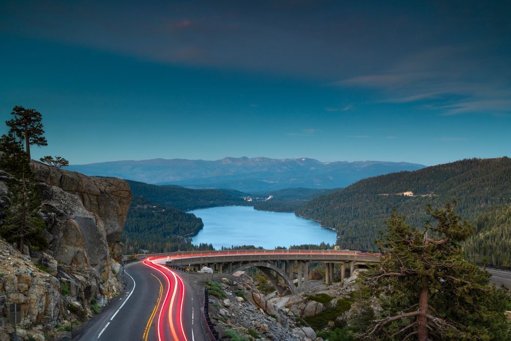 Old Highway 40 at Dusk 1
