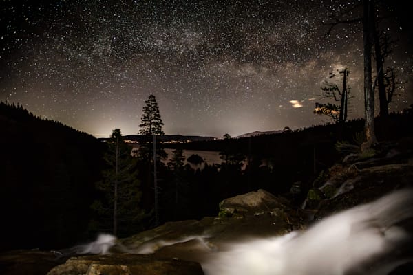 Milky Way Above Emerald Bay 1