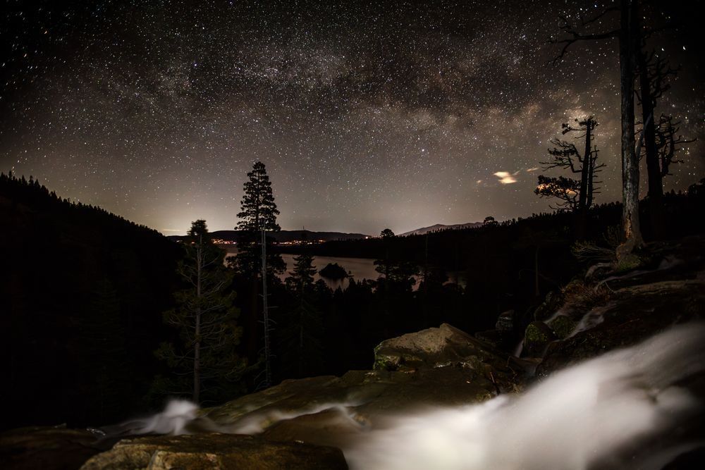 Milky Way Above Emerald Bay 1