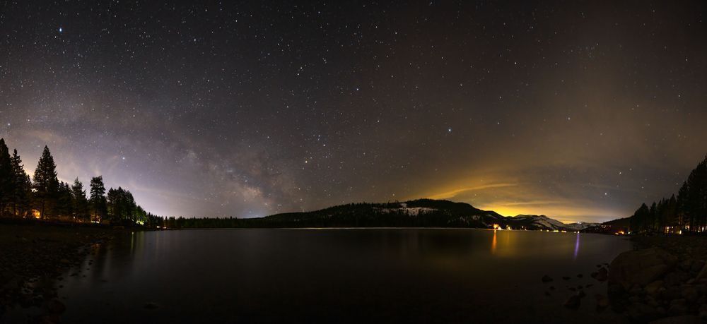 Milky Way Above Donner Lake 5