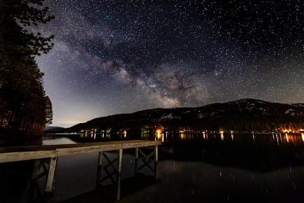 Milky Way Above Donner Lake 11