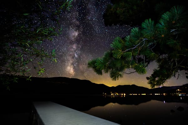 Milky Way Above Donner Lake 8