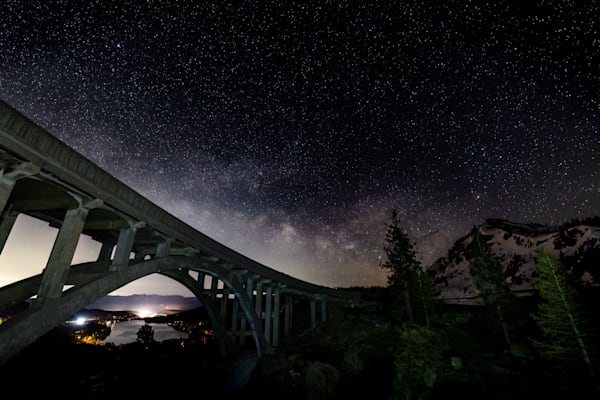 Milky Way Above Donner Lake 9