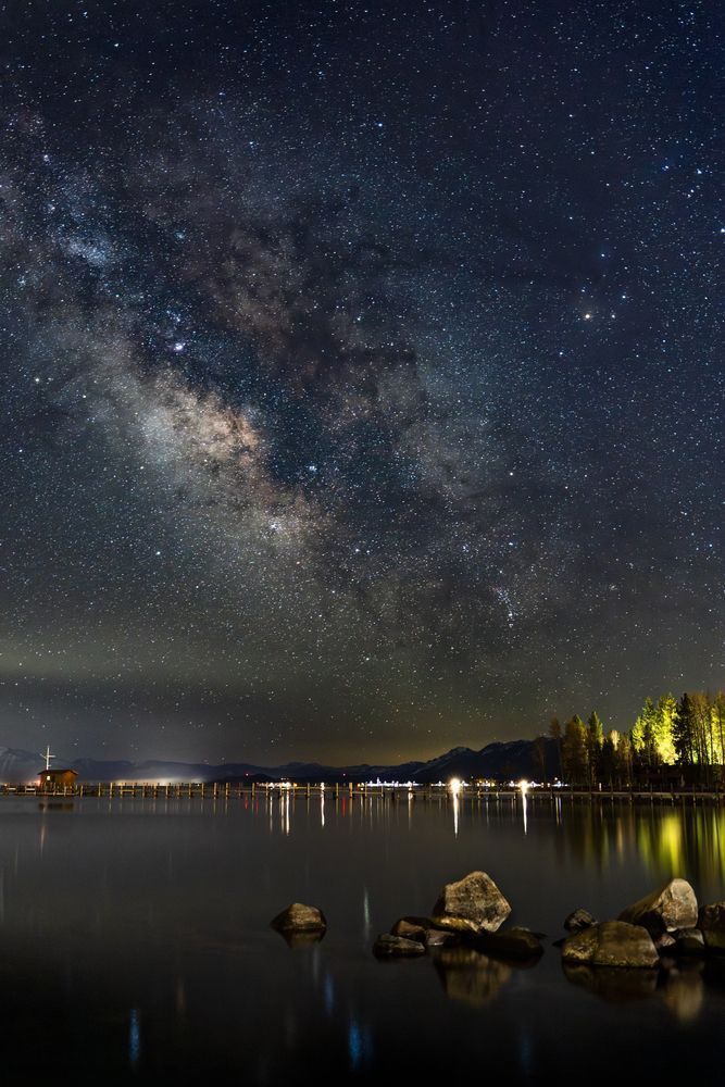 Milky Way Over Lake Tahoe 7