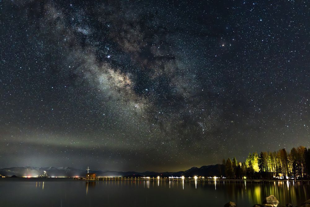 Milky Way Over Lake Tahoe 6
