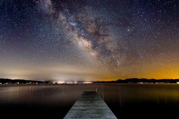 Milky Way Over Lake Tahoe 8