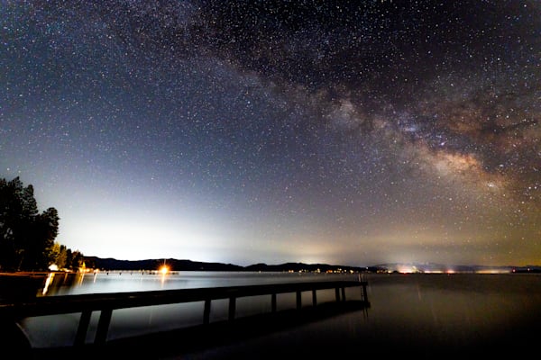 Milky Way Over Lake Tahoe 10