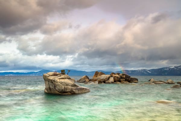 Rainbow at Bonsai Rock