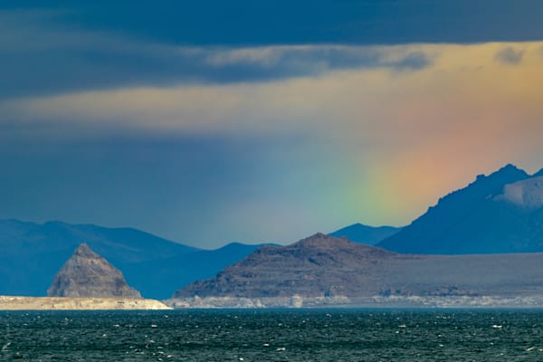 Rainbow Above Pyramid Lake 2