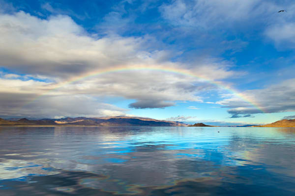 Rainbow Above Pyramid Lake 1