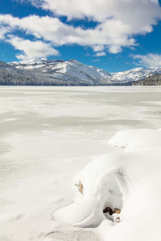 Snow Covered Donner Lake 2