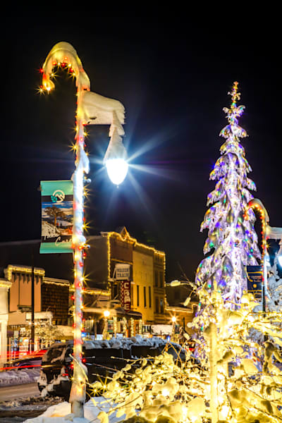 Snowy Christmas Tree in Truckee 13