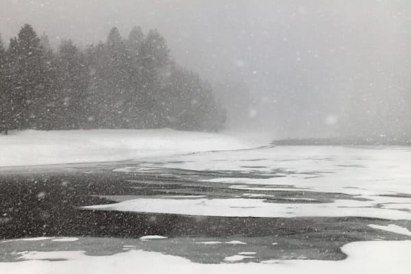 Snowy Donner Lake 13