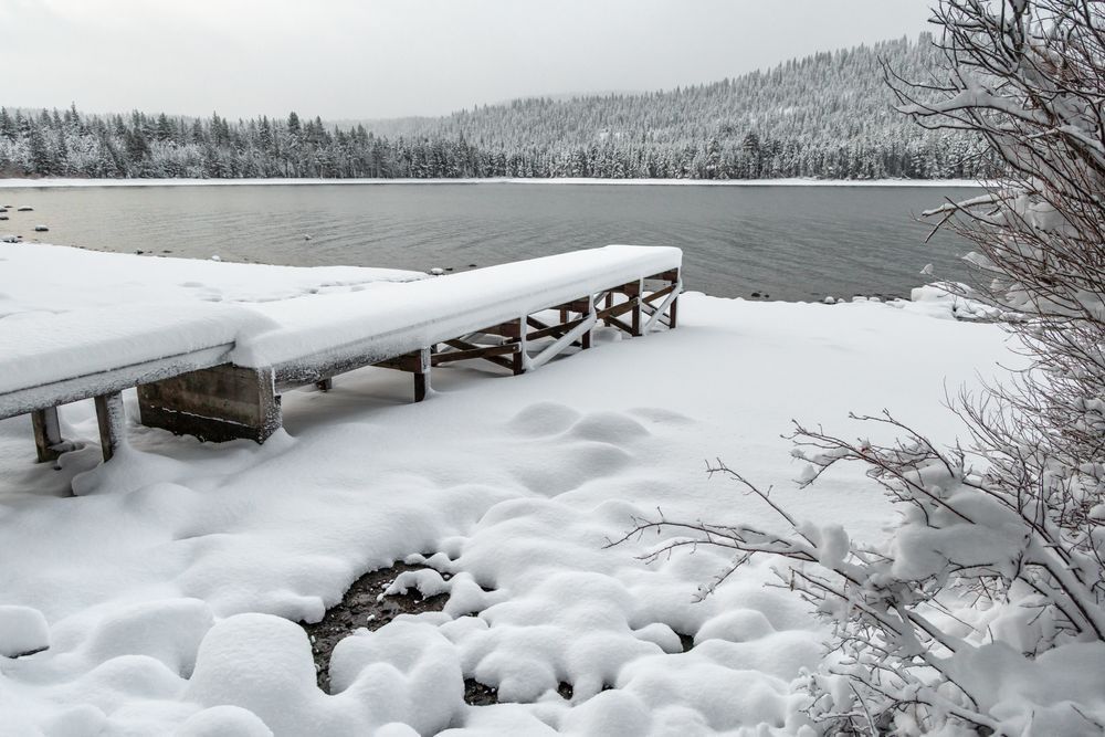 Snowy Donner Lake 35
