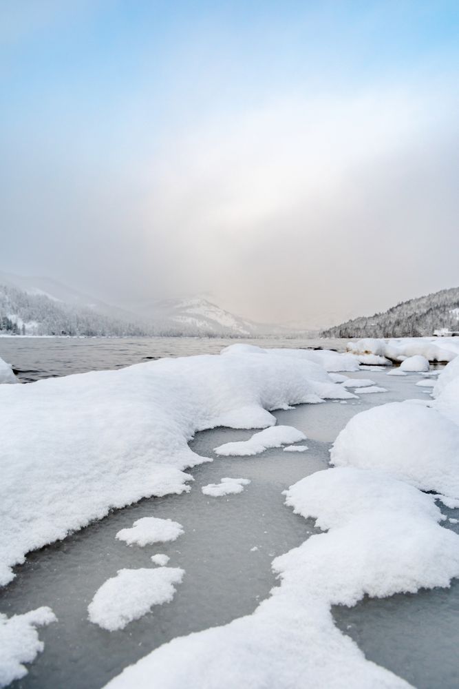 Snowy Donner Lake 36