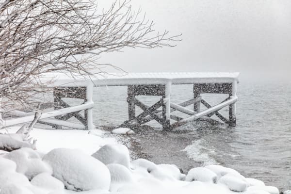 Snowy Donner Lake 33