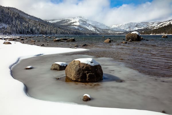 Snowy Donner Lake 25