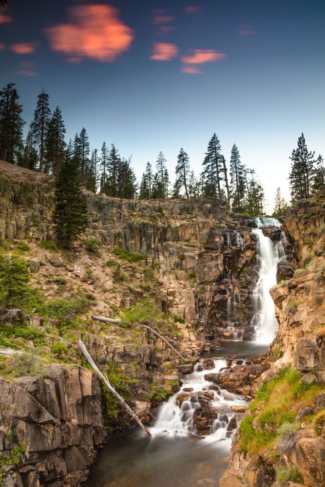 Webber Falls at Sunset 1