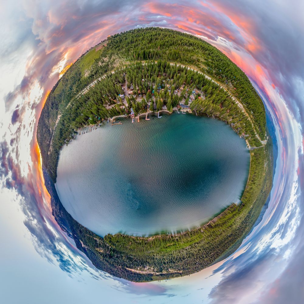Truckee Tiny Planet 3