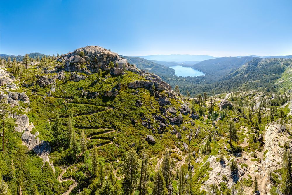 Trail Above Donner Lake 1
