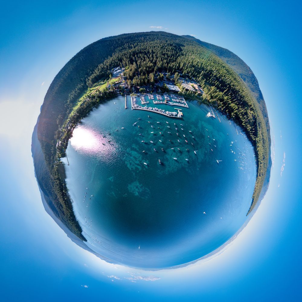 Tahoe Tiny Planet 3