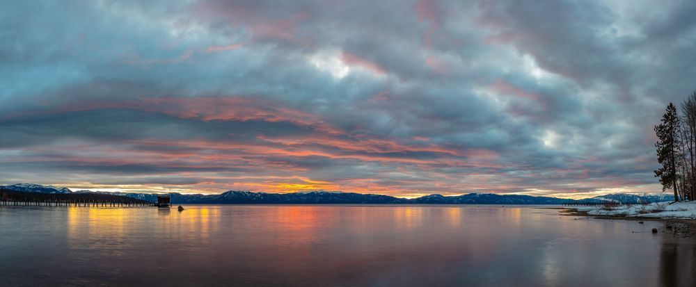 Tahoe City Pier at Sunrise 7